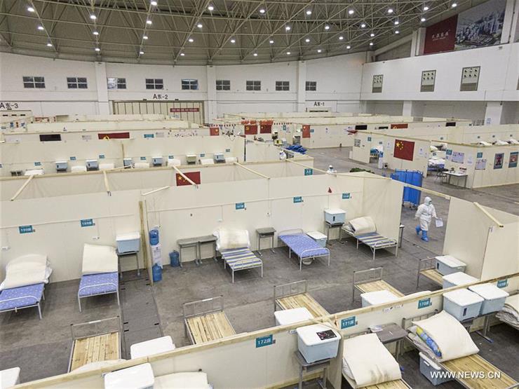 مستشفى ووهان الصيني يغلق أبوابه إثر مغادرة جميع المُصابين بكورونا