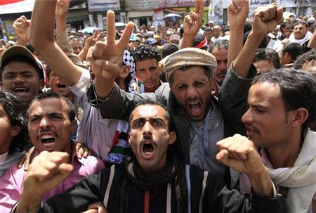 قادة الاحتجاجات الشبان باليمن يريدون سحب اتفاق مجلس التعاون الخليجي