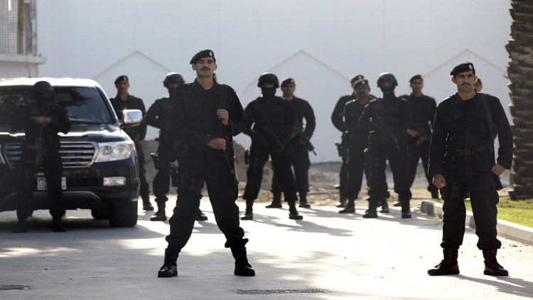 عناصر من الشرطة البحرينية ( أرشيفية )