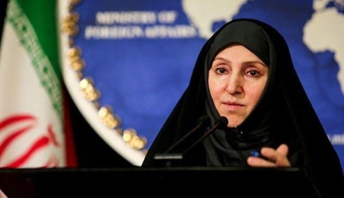 المتحدثة باسم وزارة الخارجية الإيرانية مرضية افخم 