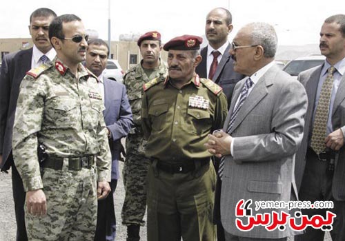 الرئيس علي عبدالله صالح ونجله أحمد