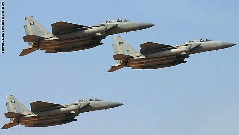 طائرات حربية لسلاح الجو السعودي المشاركة في قوات التحالف