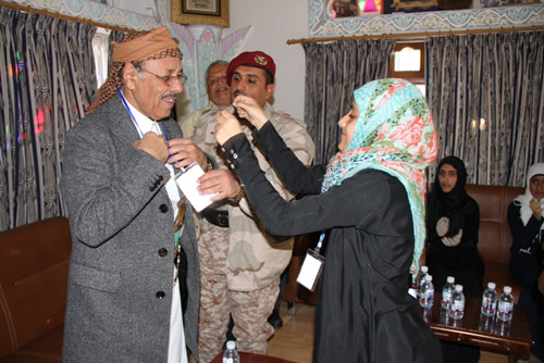 اللواء علي محسن رئيساً لمنظمة المخترعين والمبدعين اليمنيين