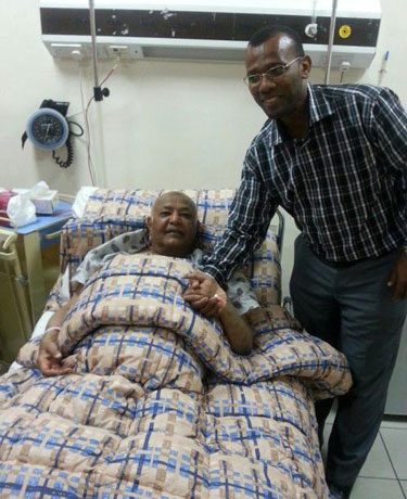 باسندوة يجري عملية جراحية في الأردن والرئيس هادي يطمئن على صحته