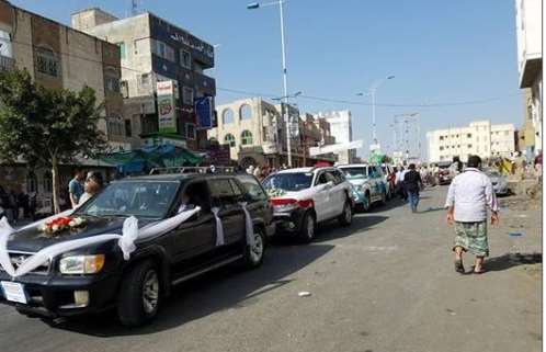 مقتل وجرح ست نساء بنيران الحوثيين على موكب عرس في تعز