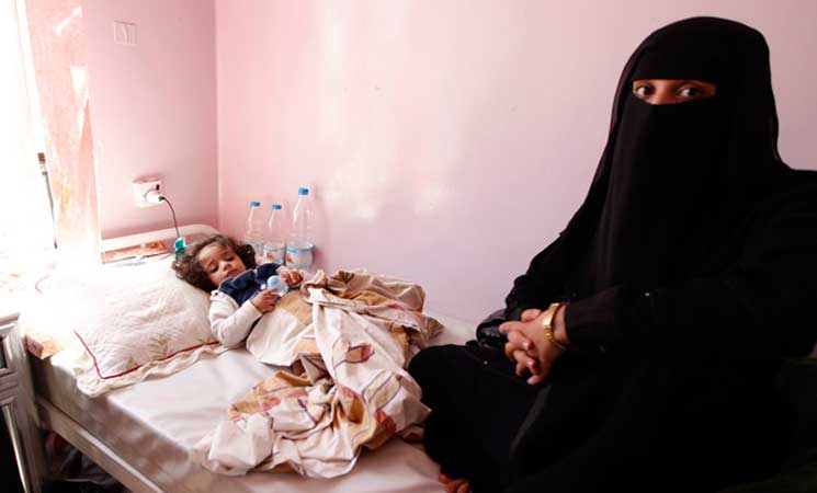 اليونيسيف تحذر من تحول وضع الأطفال في اليمن إلى كارثة إنسانية