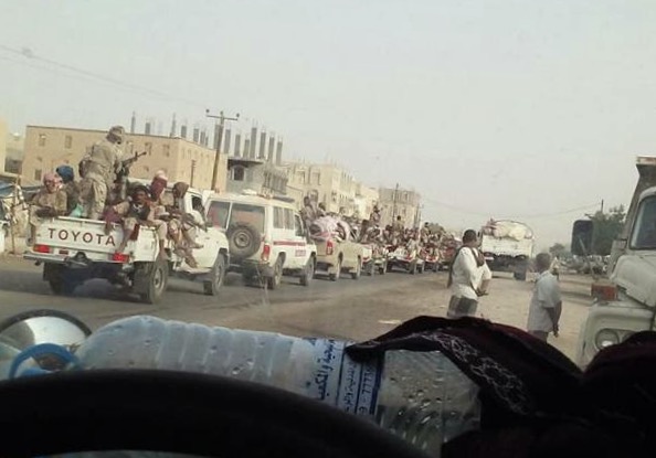 قوات النخبة الشبوانية تنتشر في محيط شركة النفط ومطار عرماء بشبوة (صور)