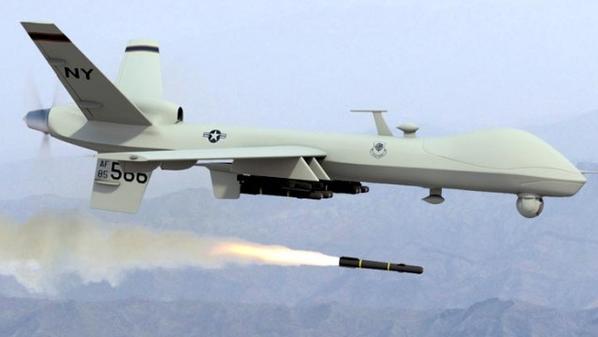 طائرات بدون طيار يعتقد أنها أمريكية تقصف مواقع للحوثيين في تعز
