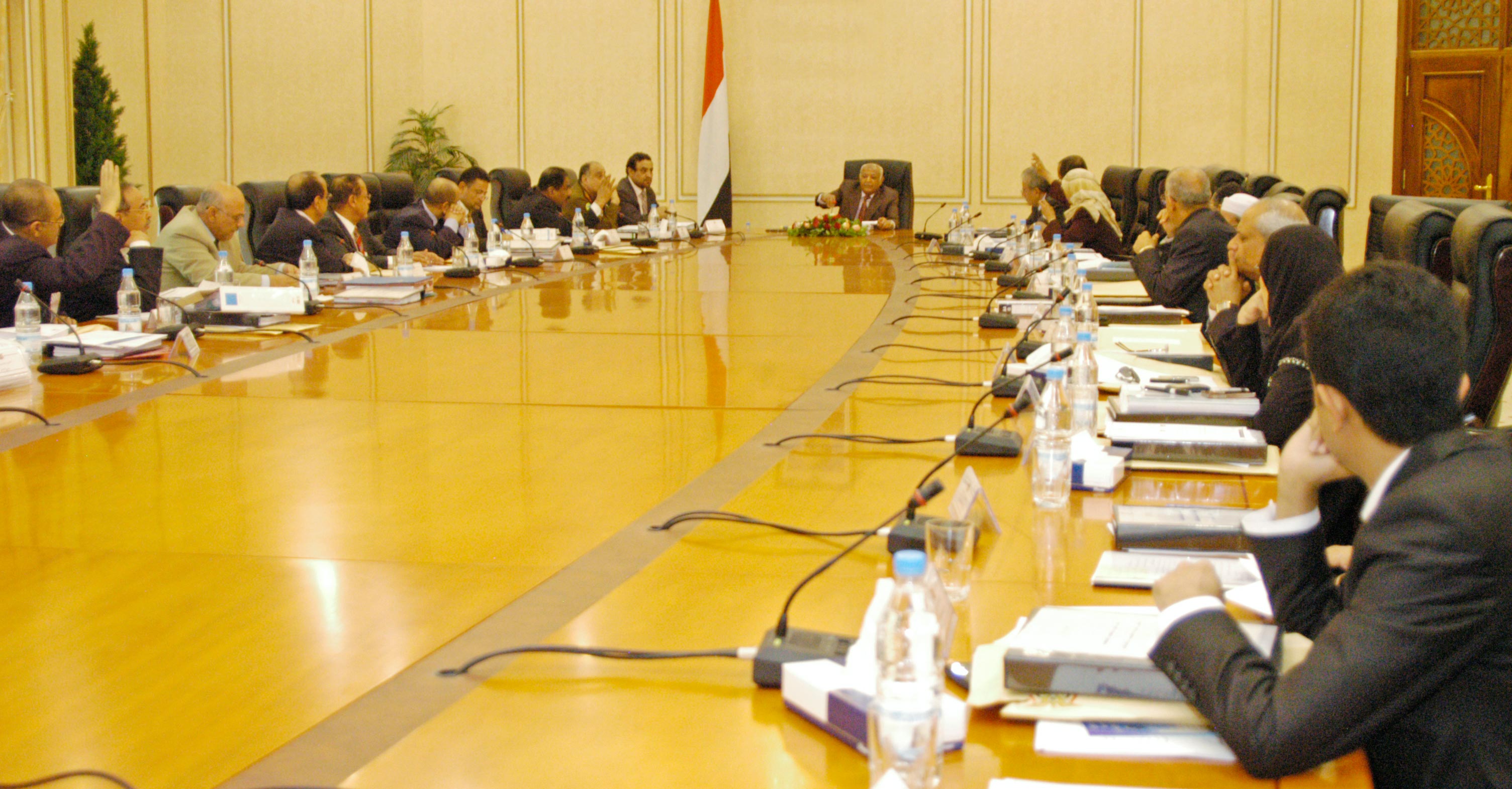 اجتماع لحكومة الوفاق الوطني - صنعاء 2013