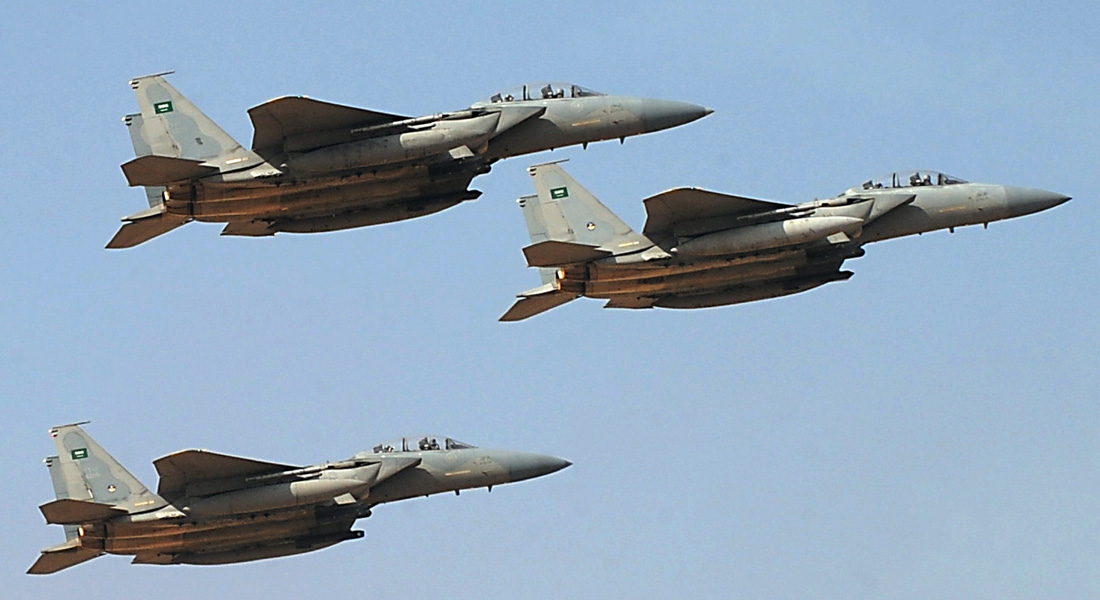 طيران التحالف يدمر منصة صواريخ باليستية حاول الحوثيون استخدمها في قصف مأرب