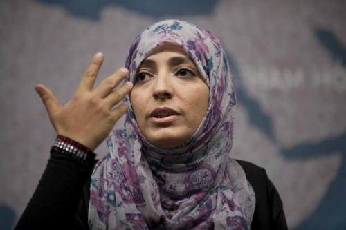 عاجل: السلطات المصرية تمنع دخول الناشطة توكل كرمان مطار القاهرة 
