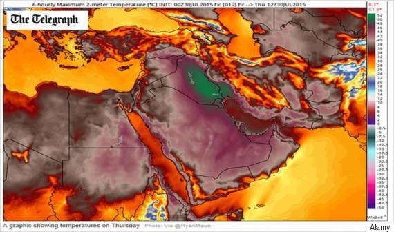 ارتفاع درجات الحرارة يهدد بإغراق أكبر مدينتين عربيتين