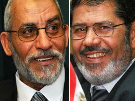 مصادر غربية :«الإخوان» يشترطون الإفراج عن مرشدهم «بديع» لقبول عزل مرسي