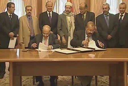 صالح وافق على توقيع المبادرة الخليجية عقب عيد الأضحى