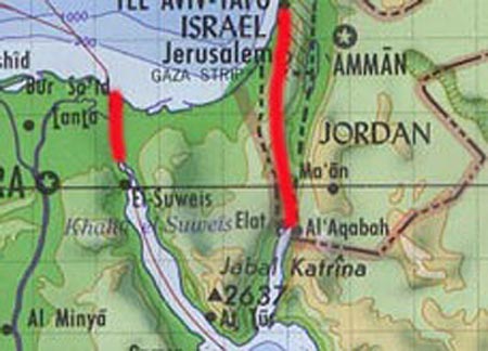 اسرائيل تقرر انشاء سكة حديد بين المتوسط والبحر الاحمر
