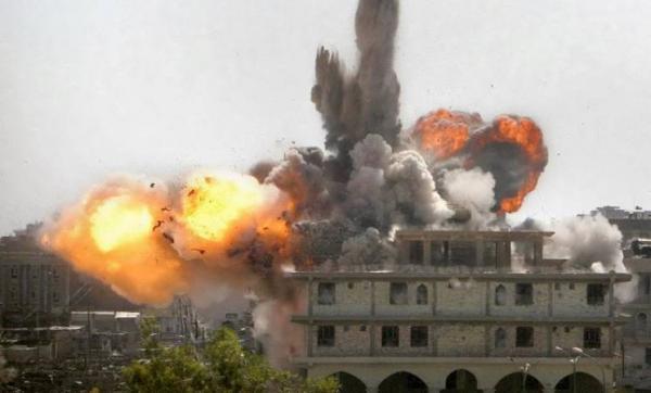 بالفيديو: نسف مقر المخابرات الجوية للنظام السوري بحلب
