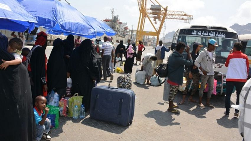 ترحيل 137 لاجئاً صومالياً من عدن
