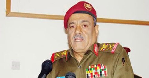 رئيس هيئة الأركان العامة اللواء الركن احمد علي الأشول