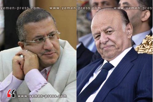 أول مواجهة بين الرئيس هادي ومدير مكتب الرئاسة نصر طه مصطفى