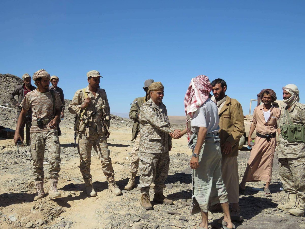قائد المنطقة العسكرية الثالثة يؤكد جاهزية الجيش الوطني لتحرير العاصمة صنعاء..(صور)