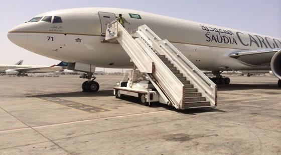 السعودية تعلن عن وصول طائراتها الجديدة من طراز (B 777)