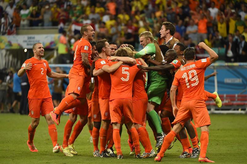 كأس العالم 2014: الحارس البديل يقود هولندا لنصف النهائي بفوزها بركلات الترجيح