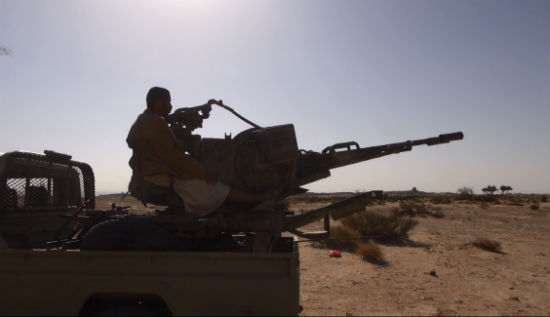قوات الجيش الوطني والمقاومة يصدون هجوم حوثي رابع خلال 48 ساعة على مواقع في شمال الجوف