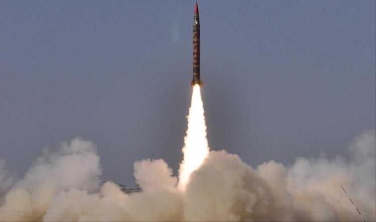 باكستان تجري تجربة ناجحة على صاروخ باليستي قصير المدى