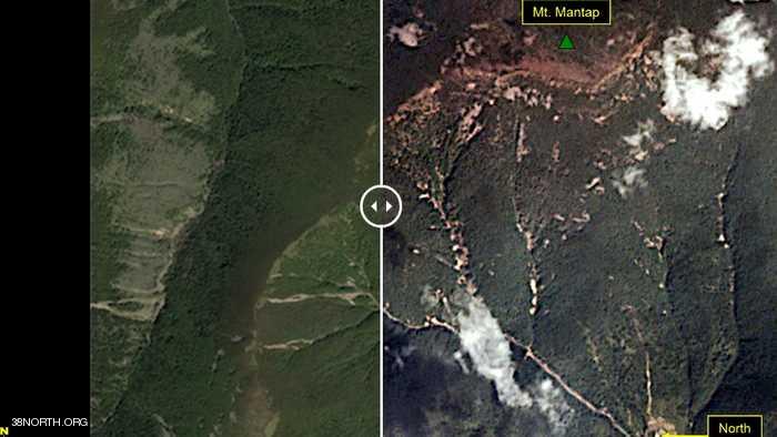 بالصور.. هكذا تغيير سطح الأرض بعد قنبلة كوريا الشمالية الهيدروجينية