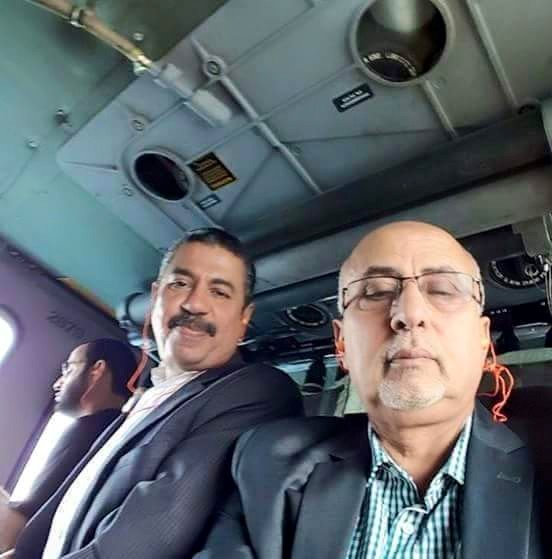 أول صورة لرئيس الوزراء خالد بحاح بعد نجاته من صواريخ الحوثيين