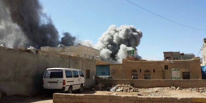 غارات لقوات التحالف في مناطق تسطير عليها مليشيات الحوثي المسلحة