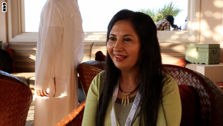 من مقابلة المخرجة اليمنية خديجة السلامي مع CNN بالعربية تتحدث خل