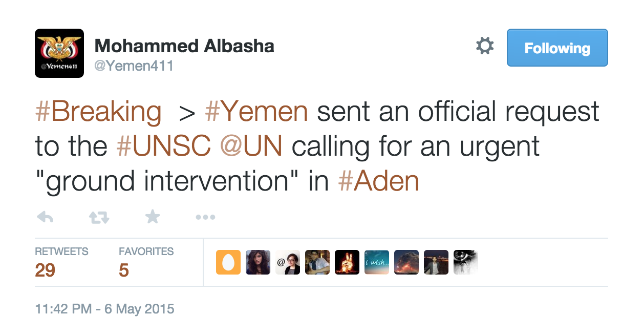 المتحدث باسم السفارة اليمنية بواشنطن في منشور على حسابه الشخصي ع