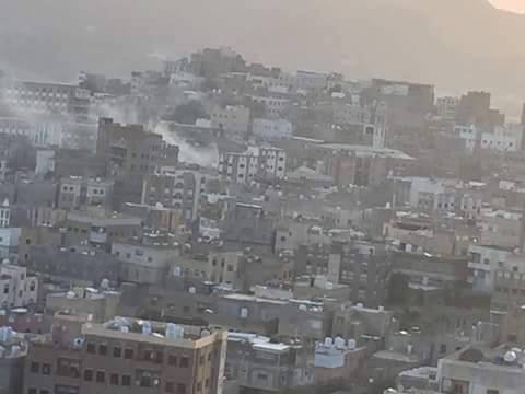 مجزرة  ترتكبها مليشيا الحوثي في تعز -ارشيف