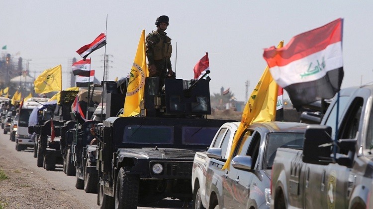 عشرات القتلى والجرحى من الحشد الشعبي العراقي جراء قصف أمريكي على الحدود بين العراق وسوريا