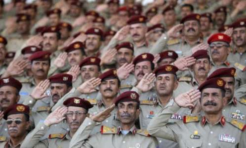 ضباط برتب عاليه في الجيش اليمني (صورة تعبيرية - ارشيف)