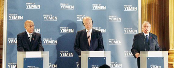الرياض ولندن تطالبان «مانحي اليمن» بتحويل الوعود إلى واقع
