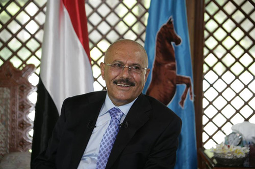 رئيس الجمهورية السابق، رئيس المؤتمر الشعبي العام، علي عبد الله ص