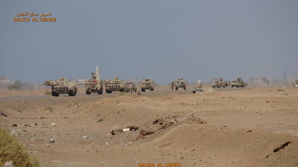 قوات الجيش والمقاومة تحبط هجوماً عنيفاً شنه الحوثيون وقوات صالح شمال مدينة المخا