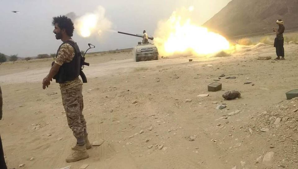 قوات الجيش الوطني تسيطر على مواقع جديدة في جبهة بيحان بمحافظة شبوة