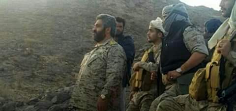 قائد محور صعدة العسكري يتفقد جبهات القتال في البقع شرق المحافظة
