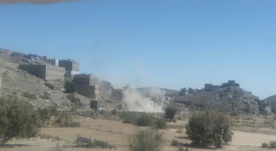مقتل 7 حوثيين بتفجير طقم بمحافظة البيضاء والمليشيات ترد بقصف القرى واستهداف المنازل (تفاصيل)