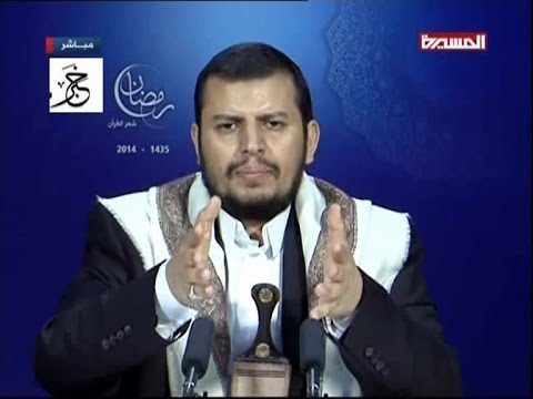 عبدالملك الحوثي يهاجم الرئيس هادي ووزير دفاعه و يتحدث عن احداث عمران الاخيرة «فيديو»
