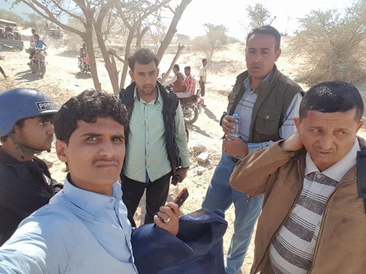 إصابة عدد من مراسلي القنوات الفضائية العربية والمحلية في حادث مروري بمحافظة تعز