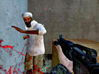 صورة توضيحية لعملية قتل أسامة بن لادن