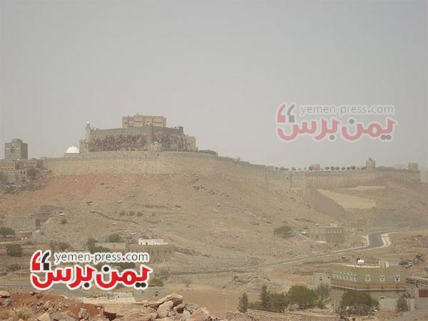 قلعة الرئيس المخلوع علي عبدالله صالح في سنحان