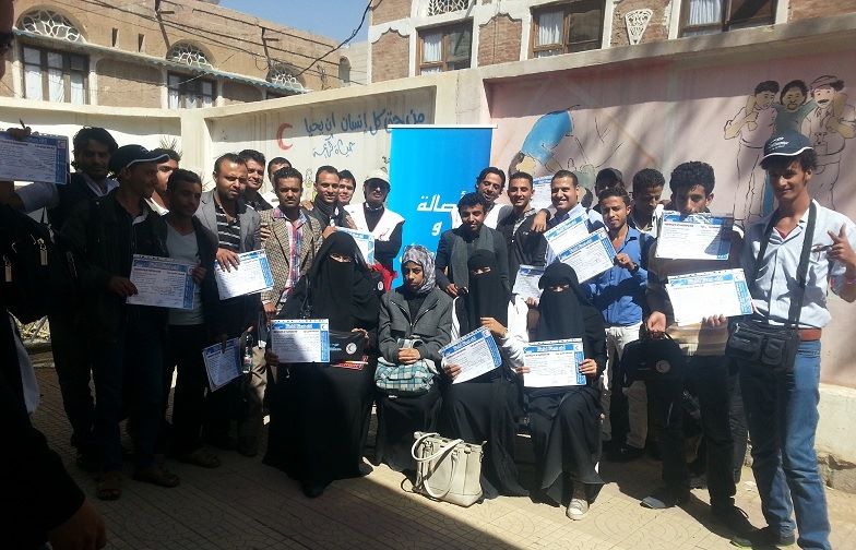 «سبأفون» والهلال الأحمر اليمني يدشنان حملة الإسعافات الأولية لأكثر من 751 متطوع