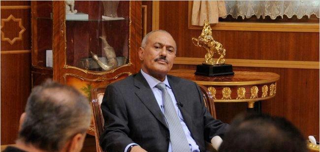 المخلوع صالح: يتوقع فشل المبادرة الخليجية ويقول أن اليمن أصبح محتل وتحت الوصاية الدولية‎