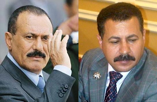 أمين عام مجلس الوزراء اليمني عبدالحافظ السمة ، علي عبدالله صالح 