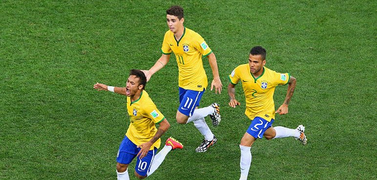 البرازيل تحقق أول فوز بكأس العالم 2014 على كرواتيا بثلاثة أهداف لهدف